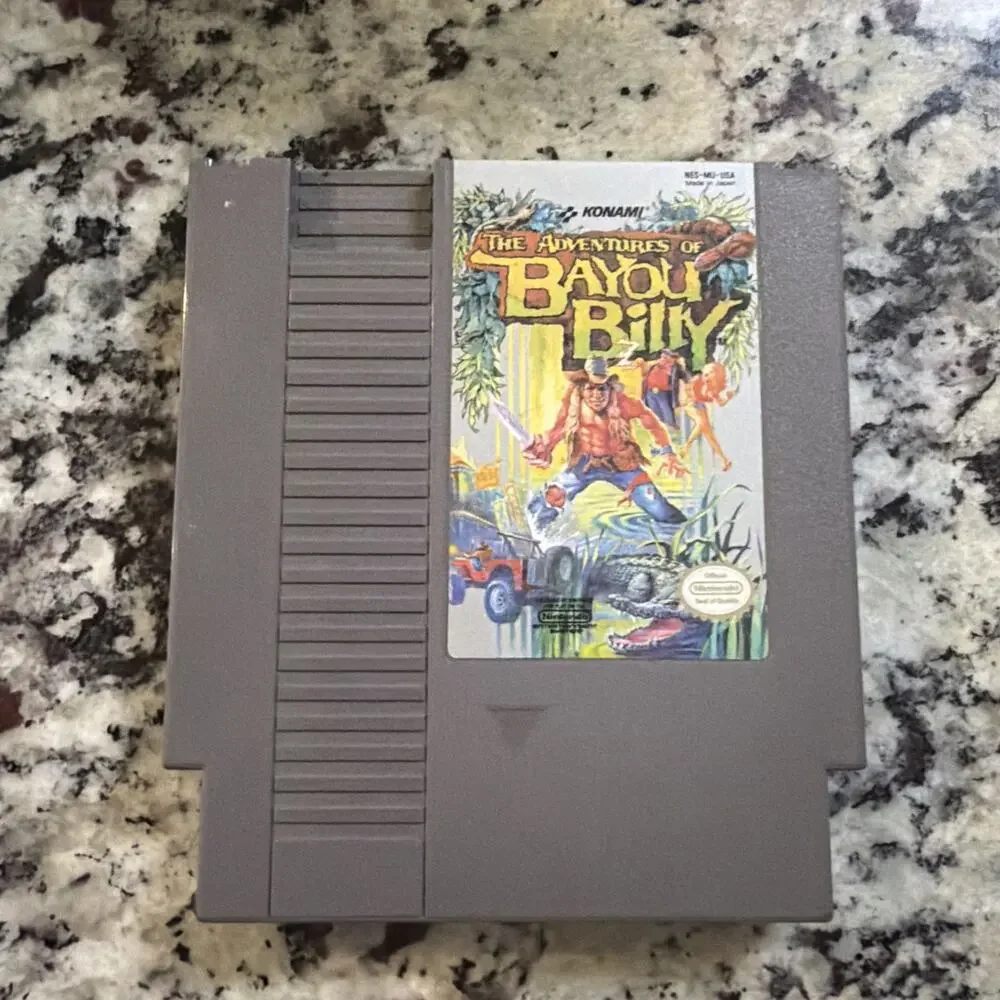 The Adventures of Bayou Billy Nintendo NES